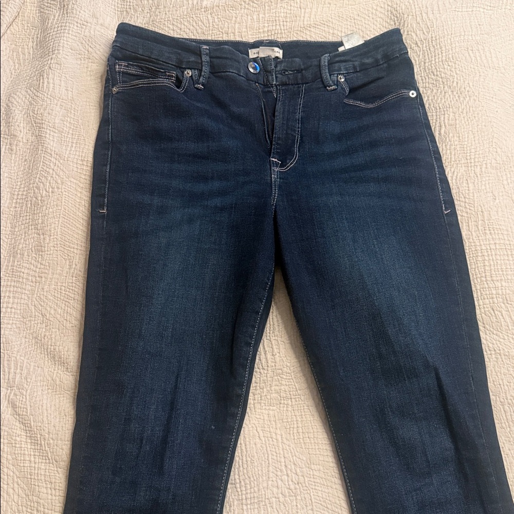 Good American Good Legs High Rise Skinny Stretch Jean 10/30